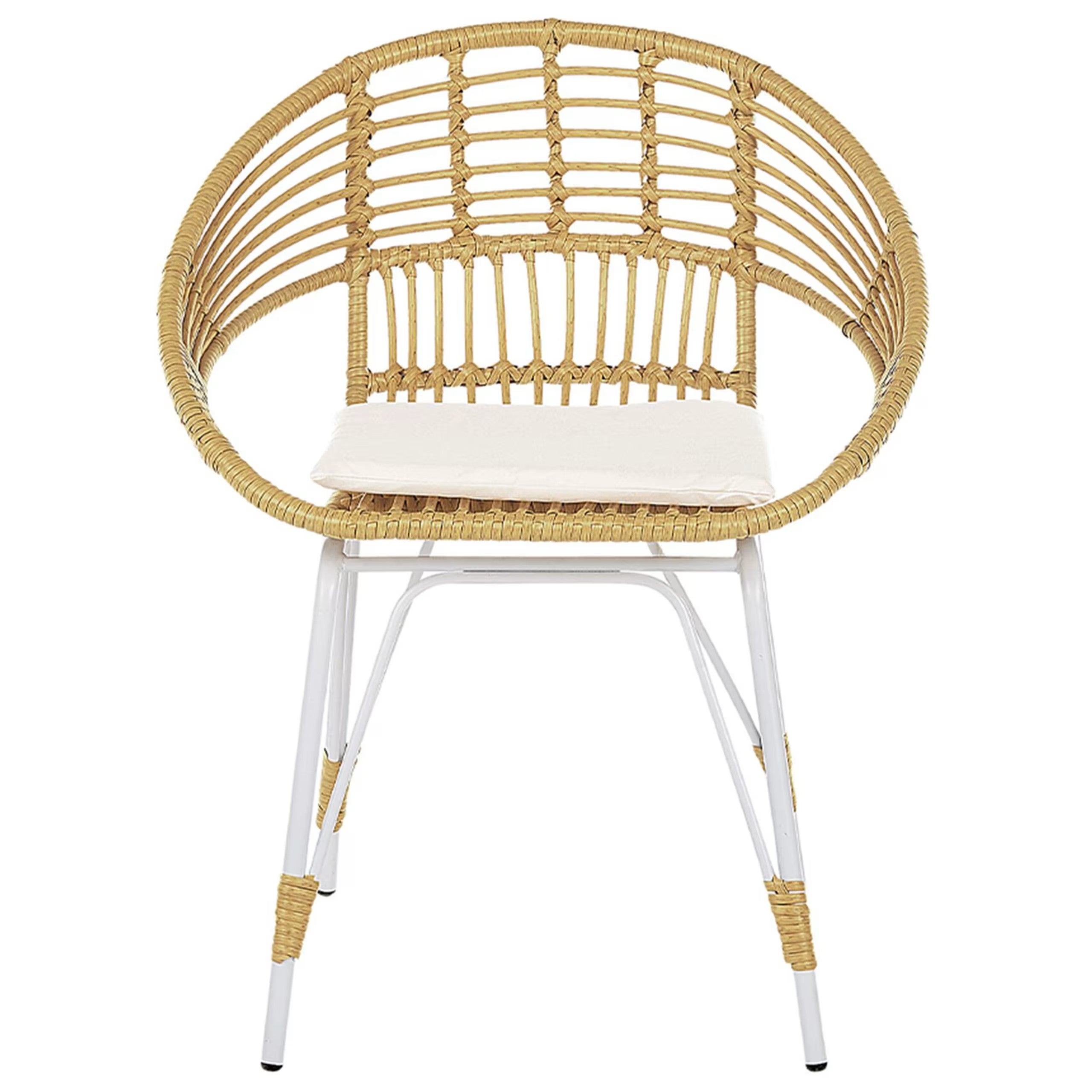 Natural Rattan Balcony Set