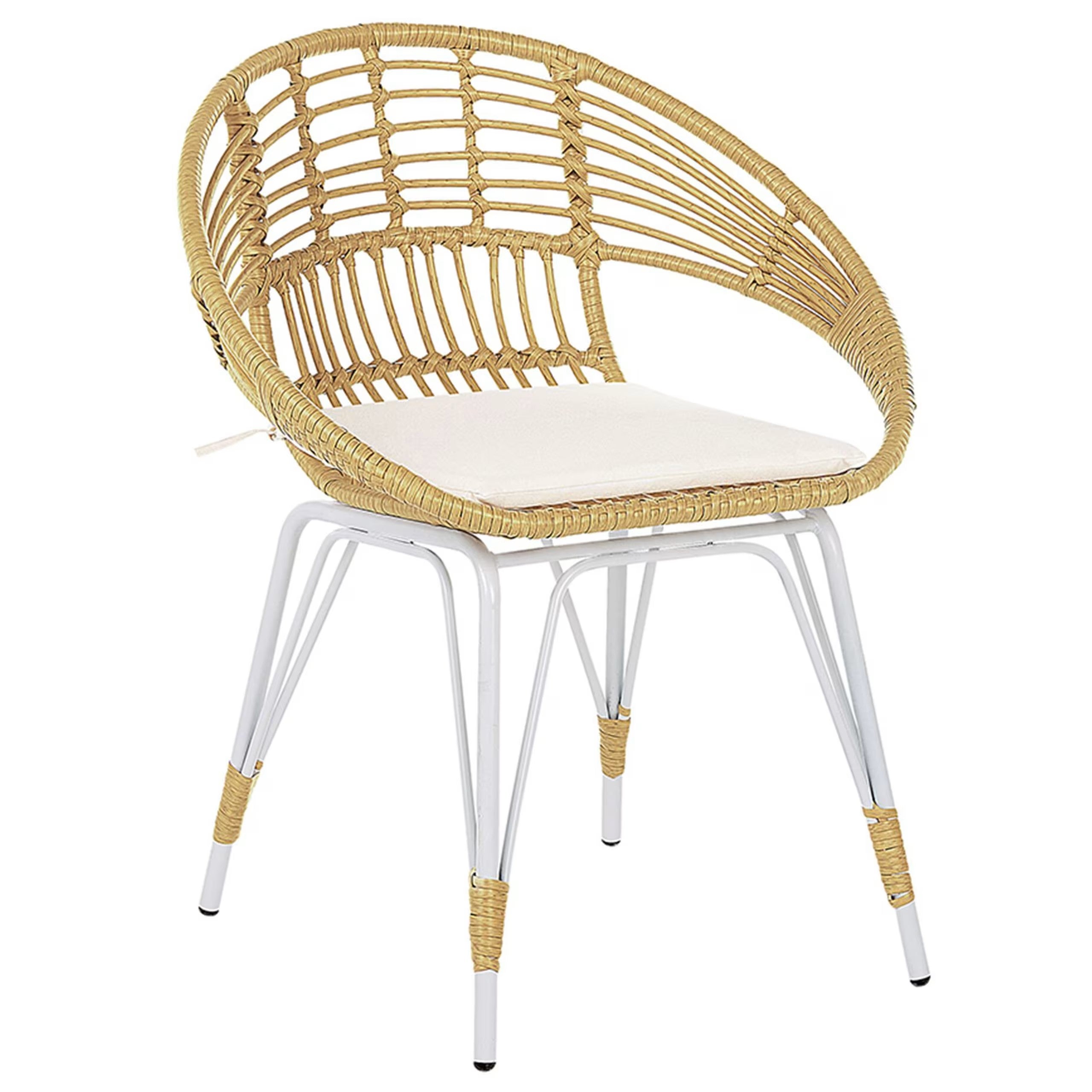 Natural Rattan Balcony Set