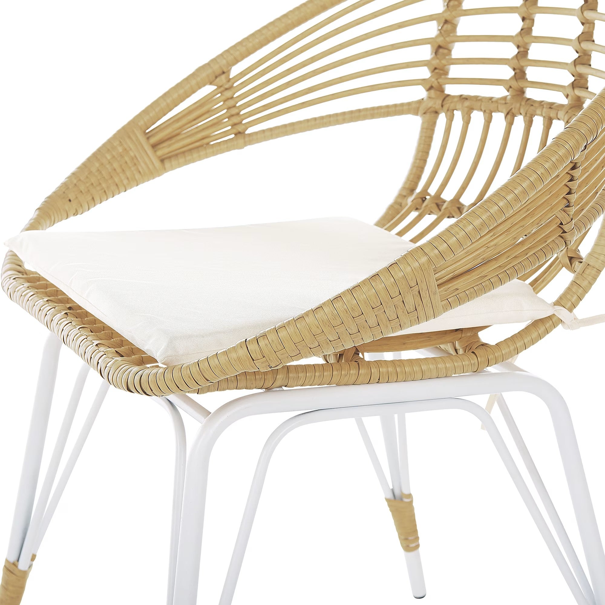 Natural Rattan Balcony Set