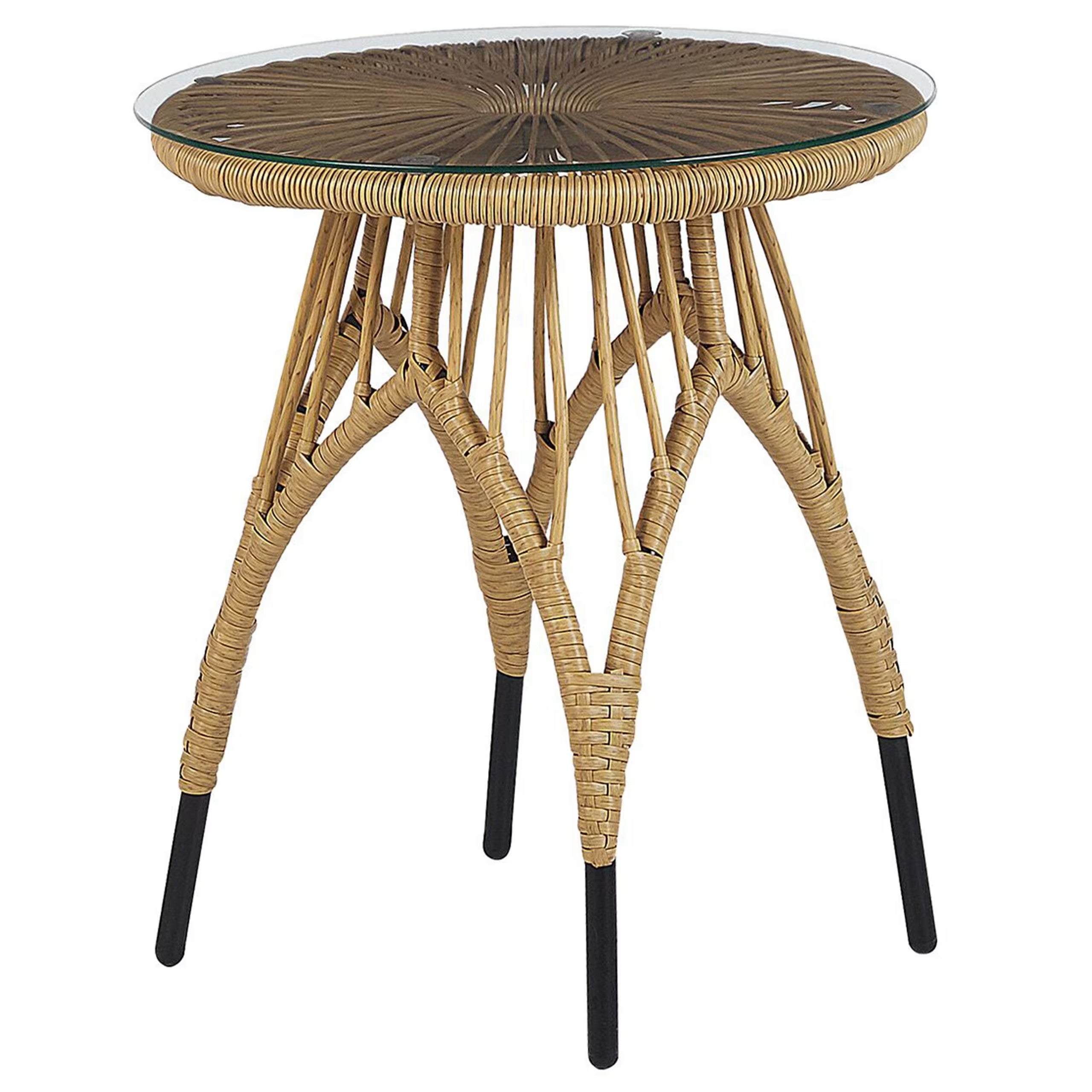 Natural Rattan Balcony Set