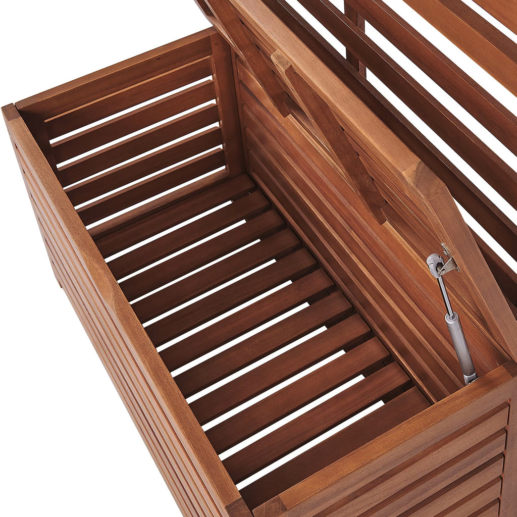 Acacia Wood Wall Bench