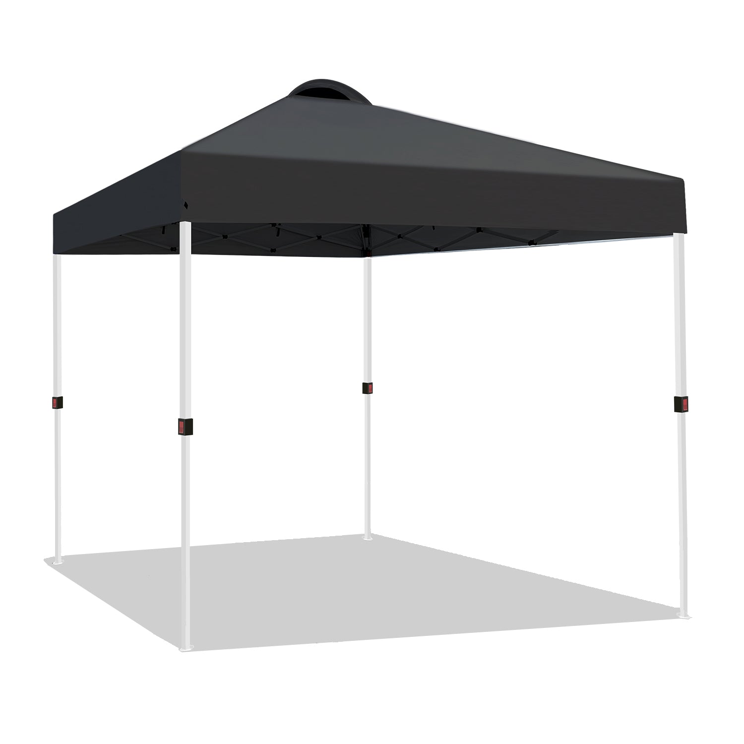 FREESKY 10x10 ft One-Push Instant Pop Up Canopy Tent, Central Hub Patent Technology for 1-Person Setup, Easy Setup Folding Shelter with Wheeled Bag, UV Protect Gazebo