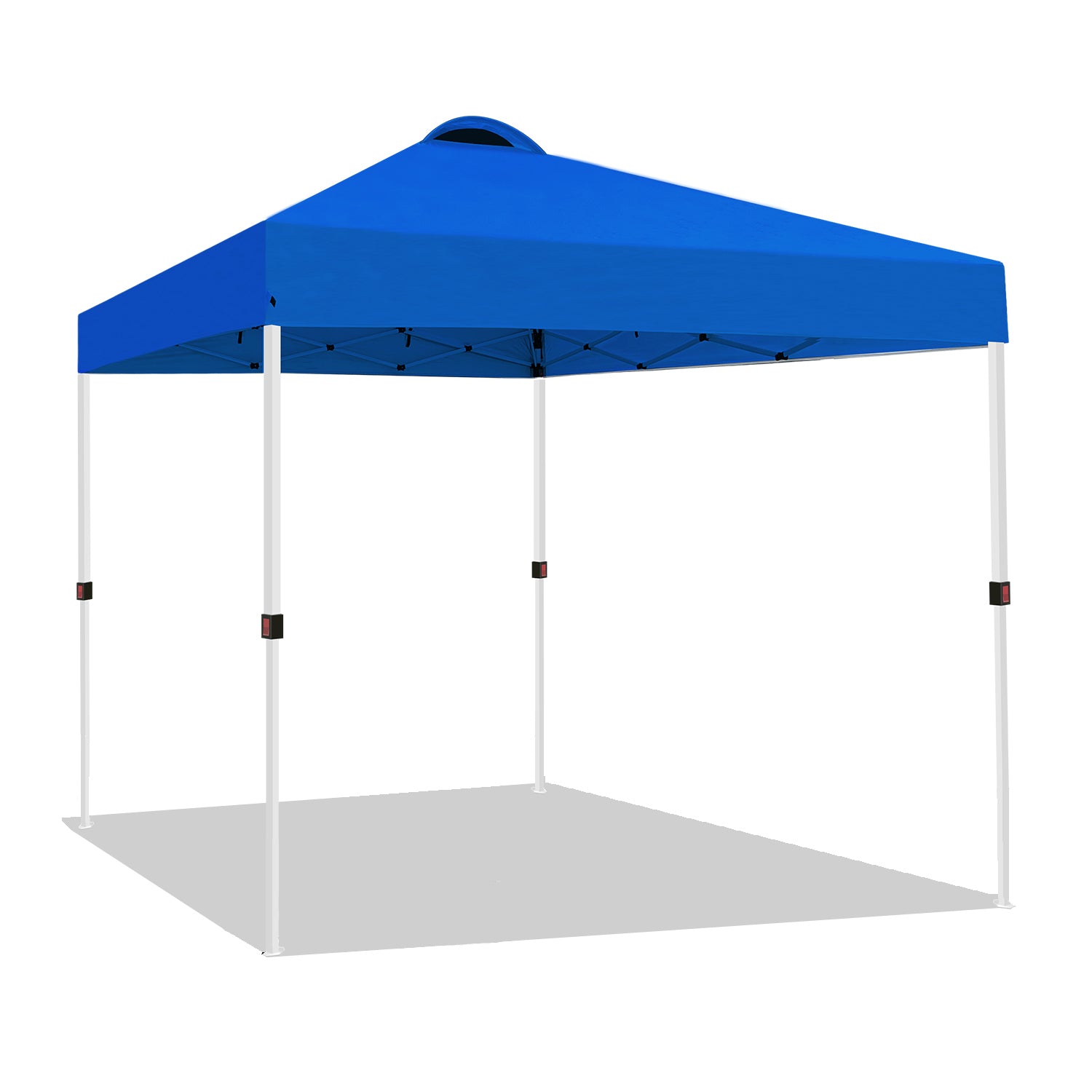 FREESKY 10x10 ft Pop Up Canopy Tent Straight Leg Instant Outdoor Shelter with Carry Bag, Water Resistant Sun Shade for Backyard, Party, Camping, Beach, Event