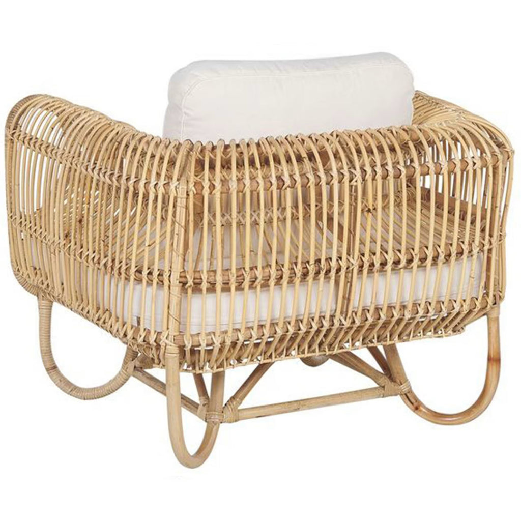 Natural Rattan Armchair
