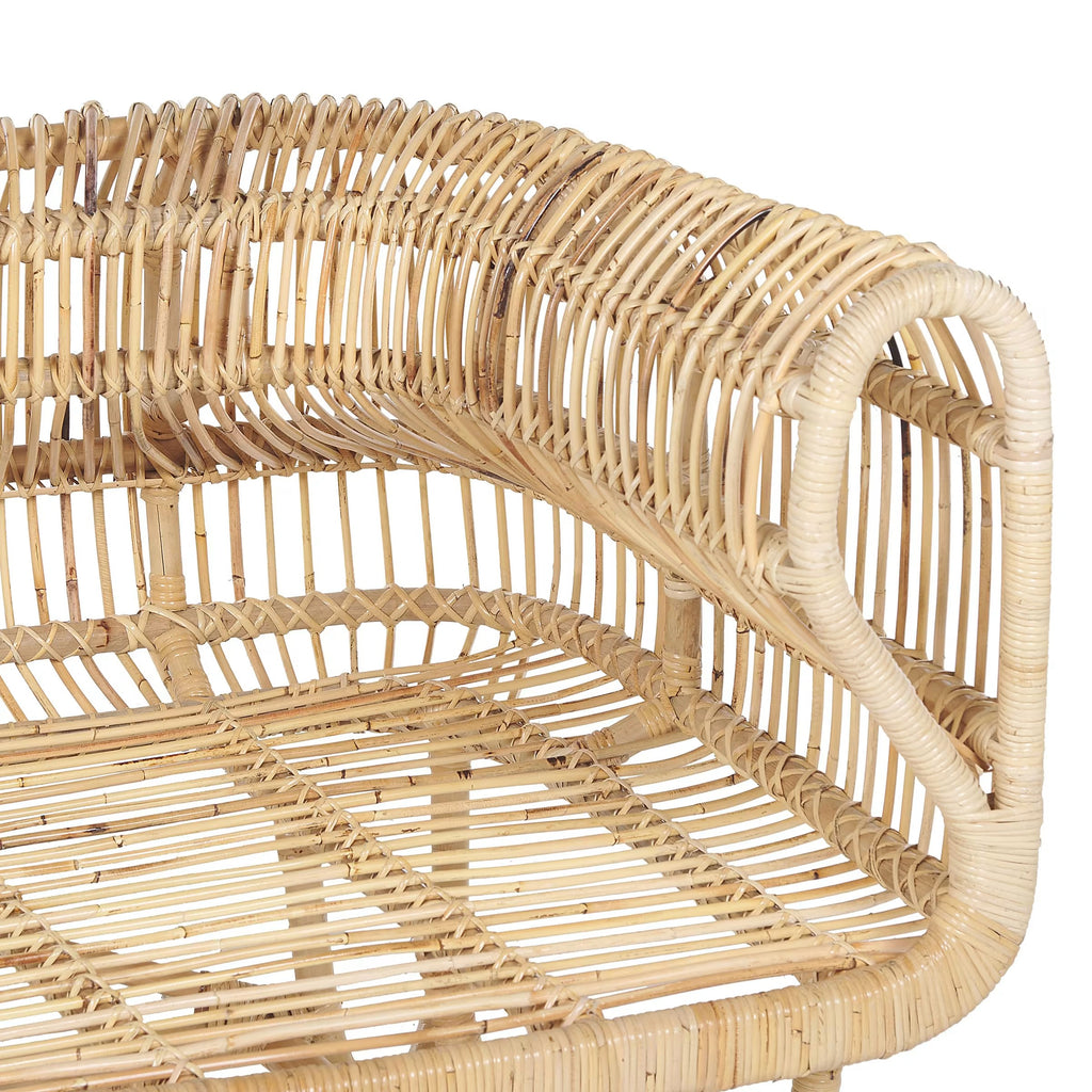 Natural Rattan Armchair