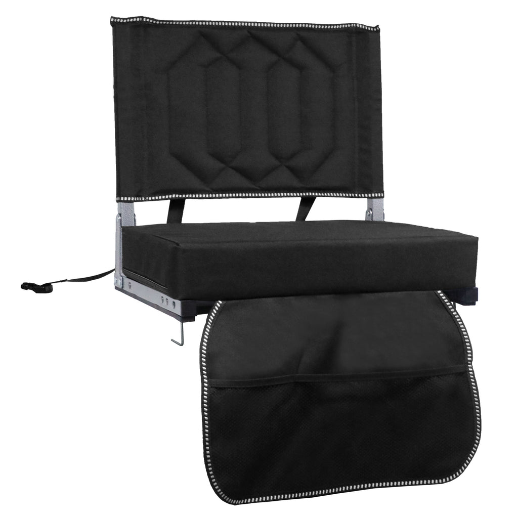Freesky Comfortable Stadium Seats for Bleachers with Back Support & Cushioned Seat