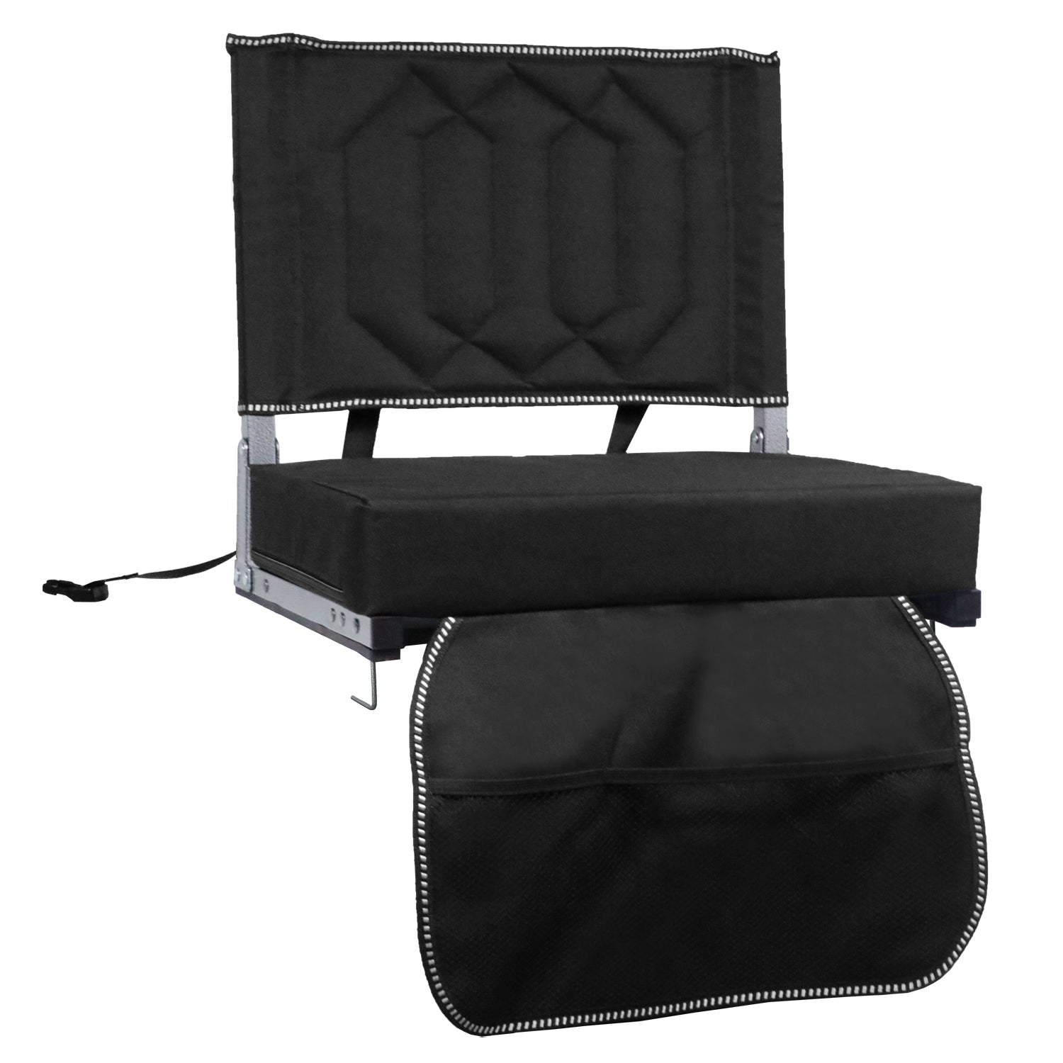 Freesky Comfortable Stadium Seats for Bleachers with Back Support & Cushioned Seat
