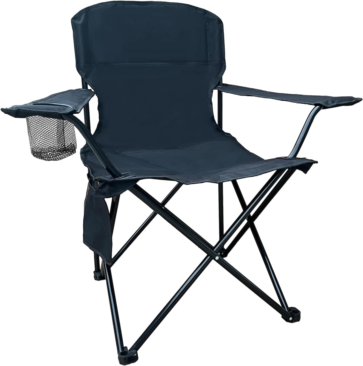 Freesky Camping Chair 2 Pack Portable Folding Chair with Cup Holder and Cooler Bag, 250 lbs Capacity, Upgraded Foldable Chair for Outdoor, Beach, Fishing, Backpacking