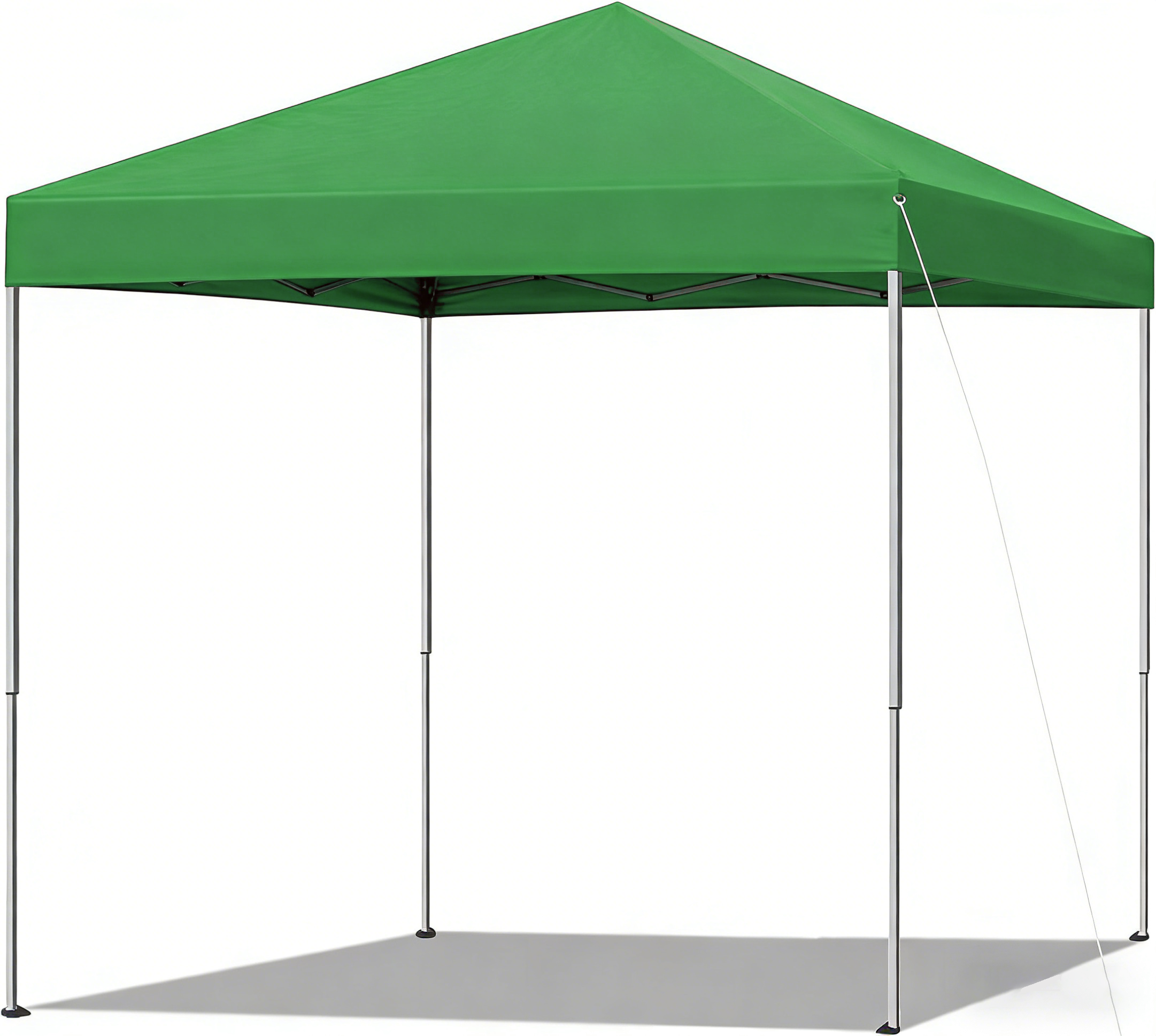 FREESKY 6x6 ft Compact Pop Up Canopy Tent, Portable Straight Leg Sun Shelter for Small Spaces, Kids Play Area, Personal Fishing Tent, Beach & Sidewalk Booth