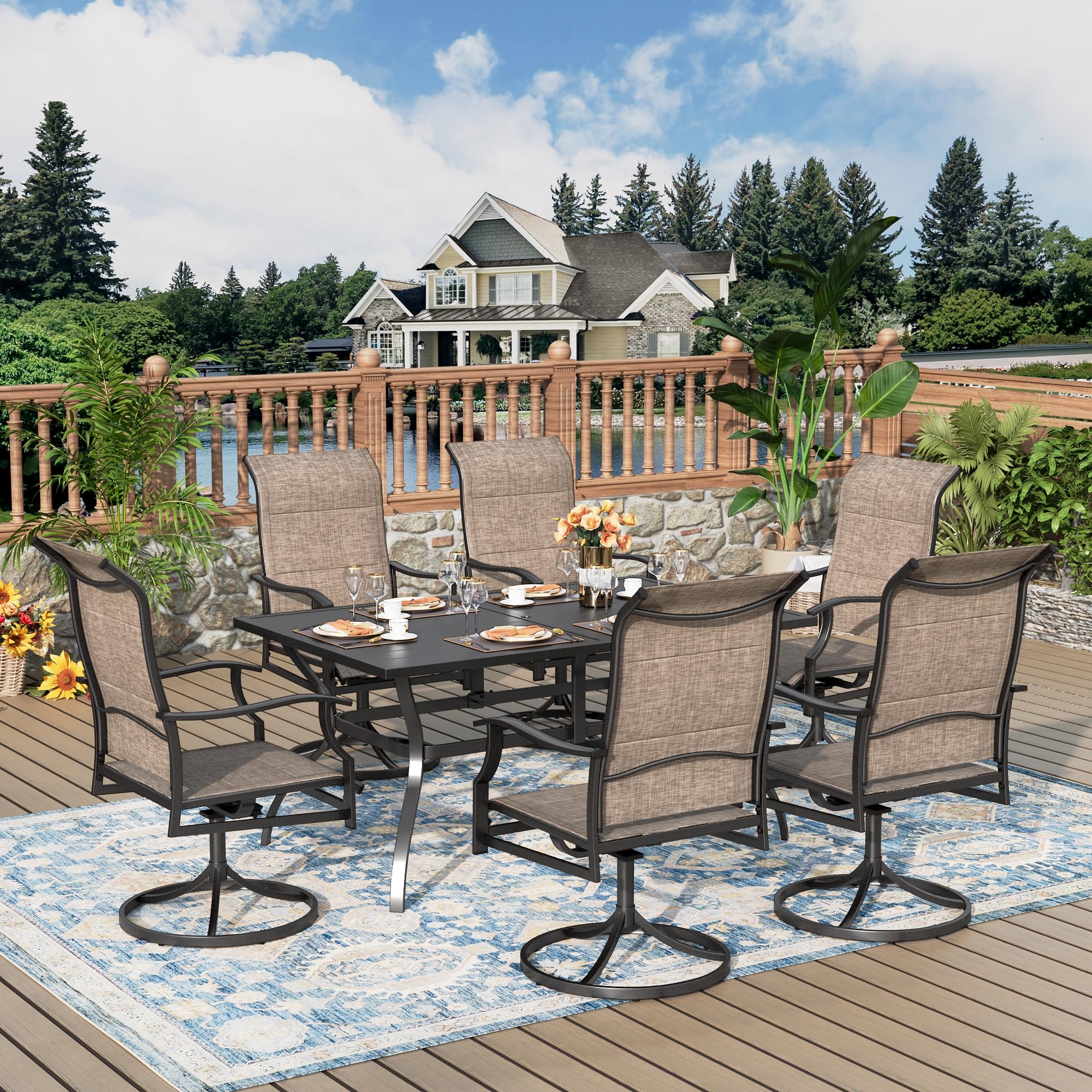 7pcs Patio Dining Set