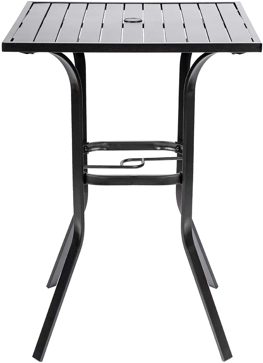 Patio Metal Bar Table