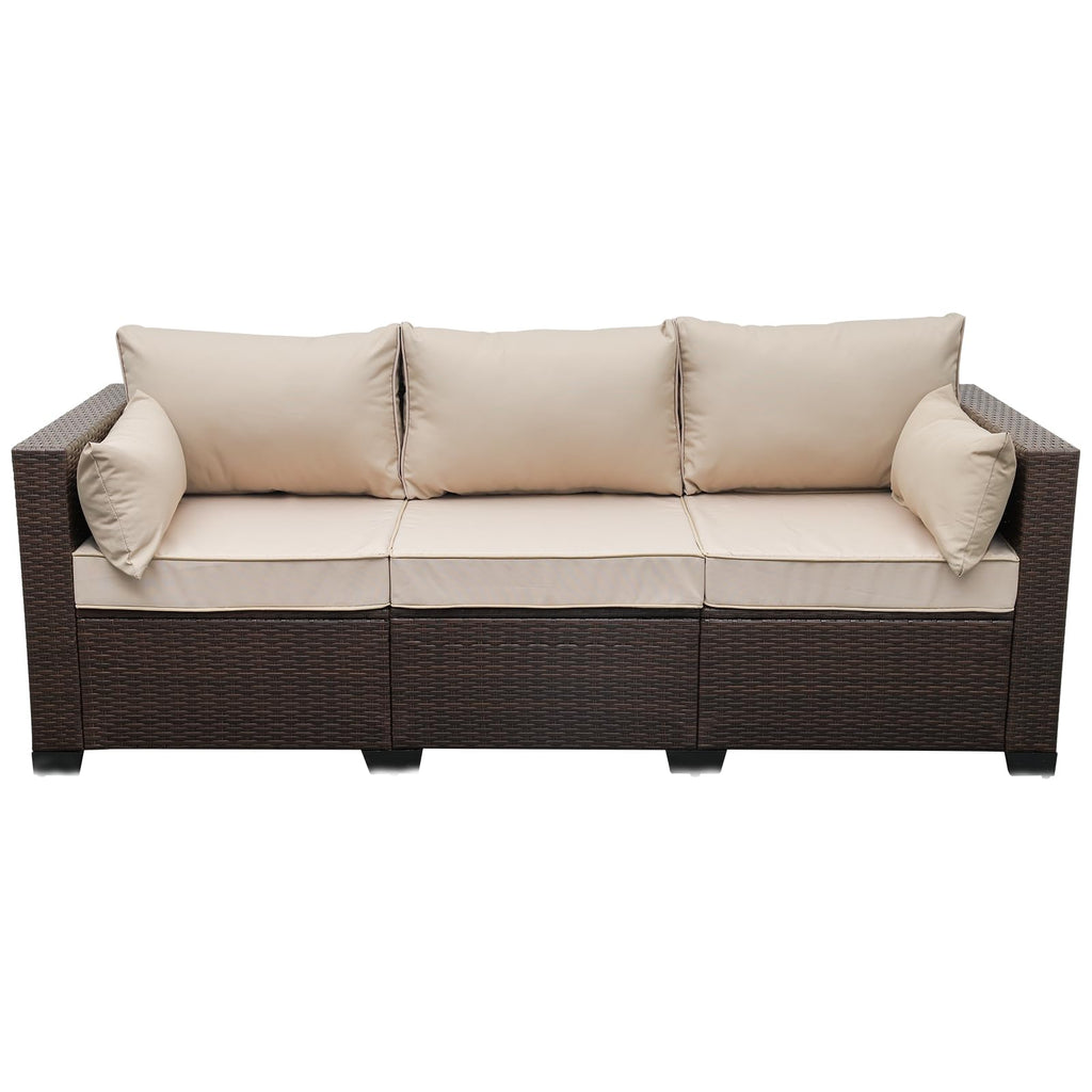 3 Person Patio Wicker Sofa V25PF024