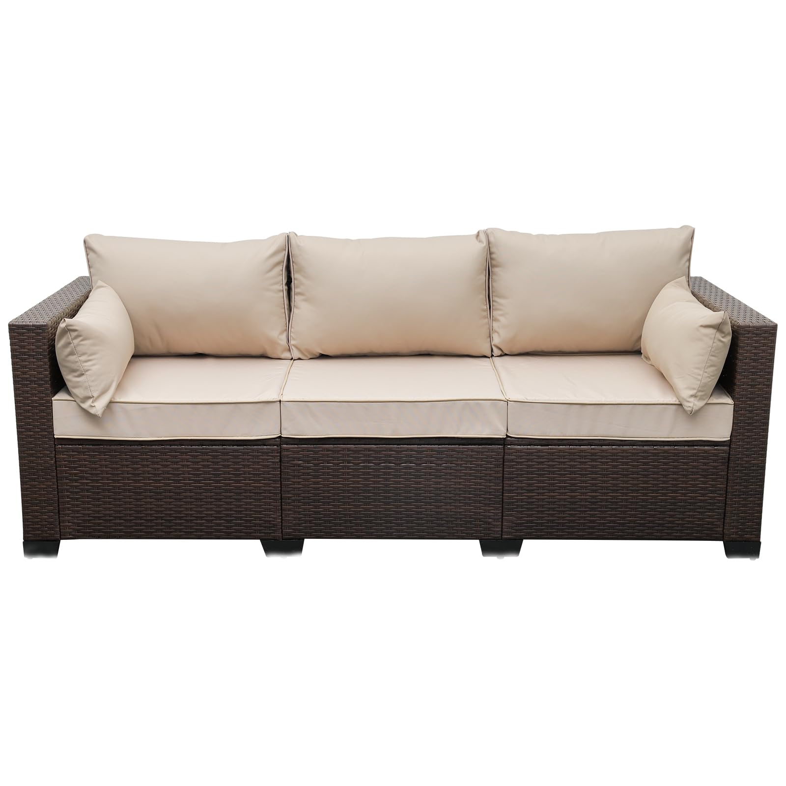 3 Person Patio Wicker Sofa V25PF024