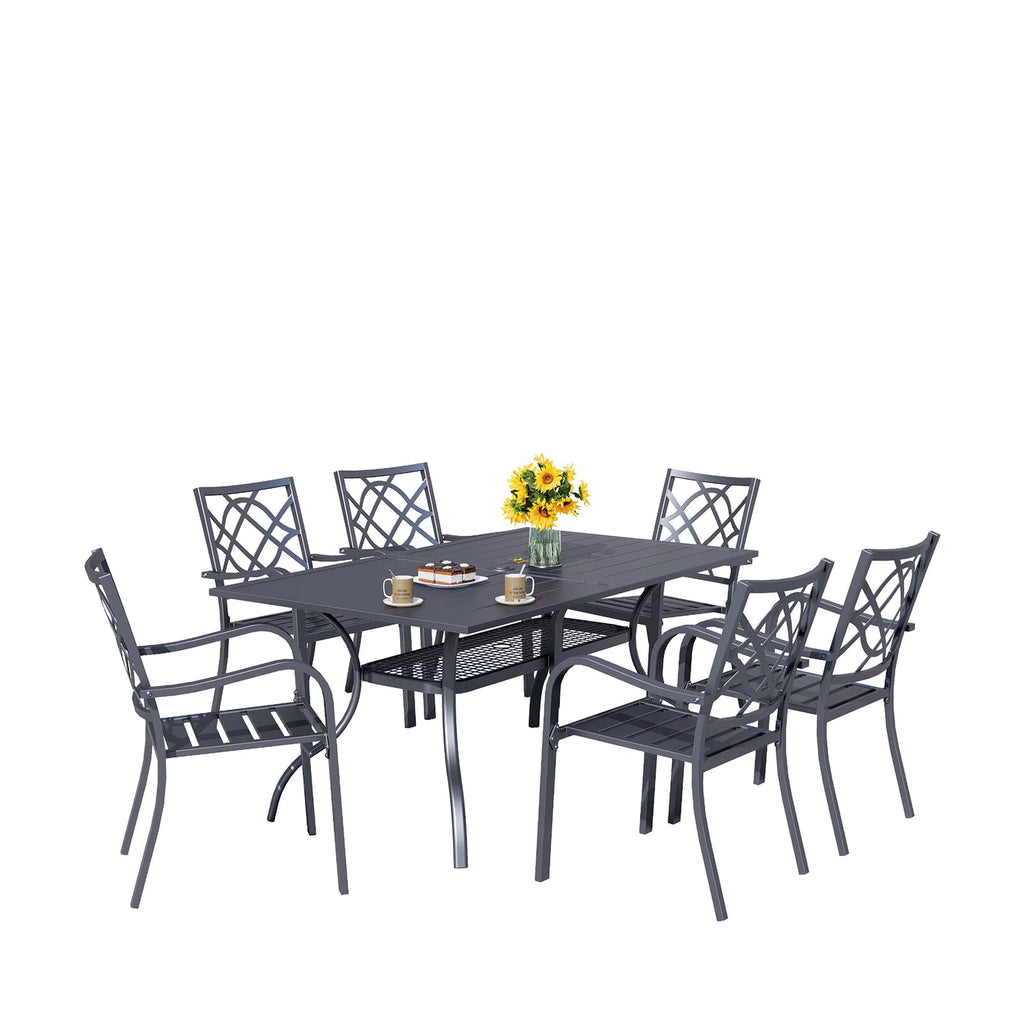 7pcs Patio Dining Set