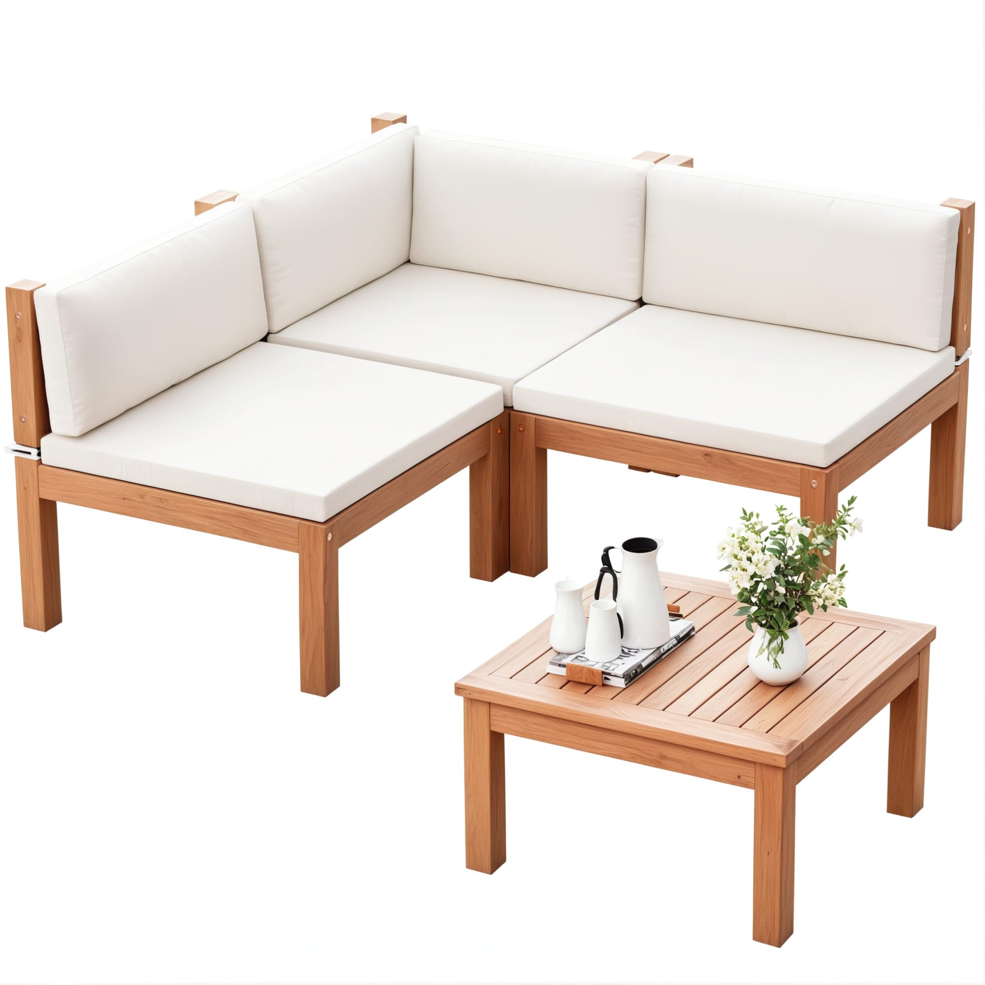 4pcs Outdoor Sectional