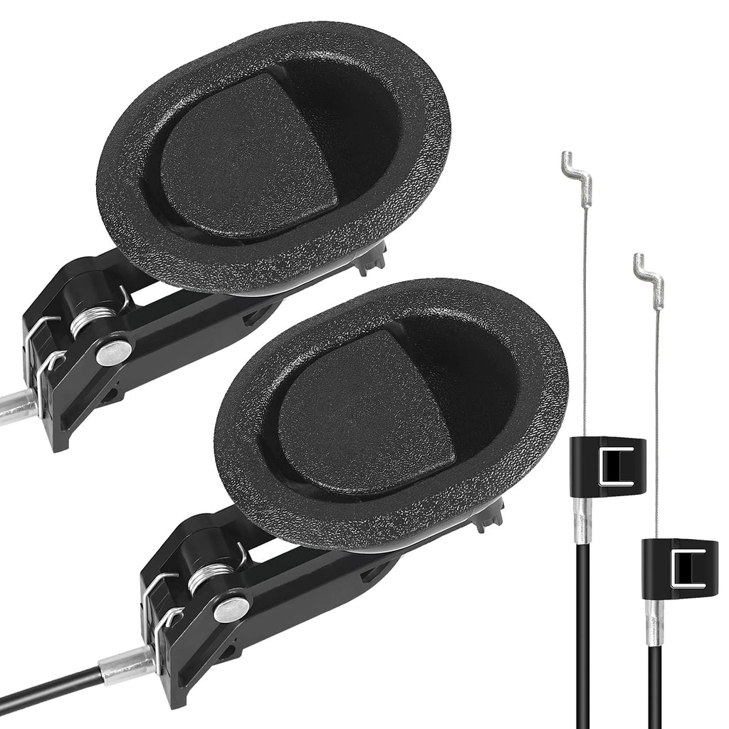 TEISURE Recliner Replacement Parts with Pull Handle and Release Cable (2-Sets), Repair Recliner Mechanism Parts Compatible with Most Furniture of Recliner Sofa Couch Chair