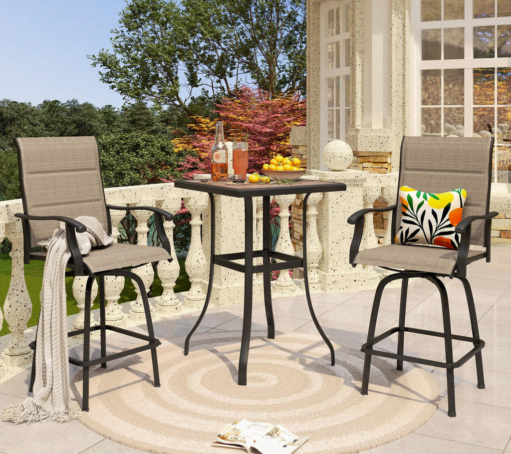 3pcs Patio Bar sets