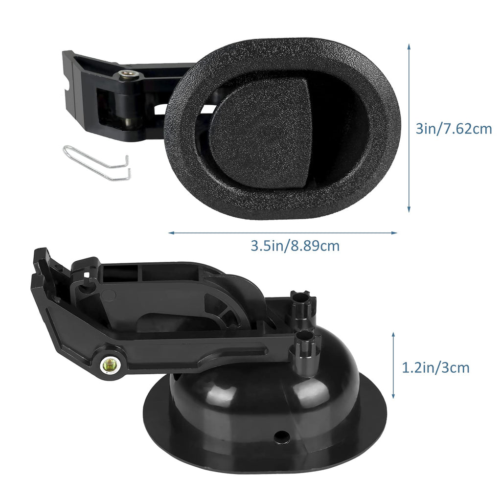 TEISURE Recliner Replacement Parts with Pull Handle and Release Cable (2-Sets), Repair Recliner Mechanism Parts Compatible with Most Furniture of Recliner Sofa Couch Chair