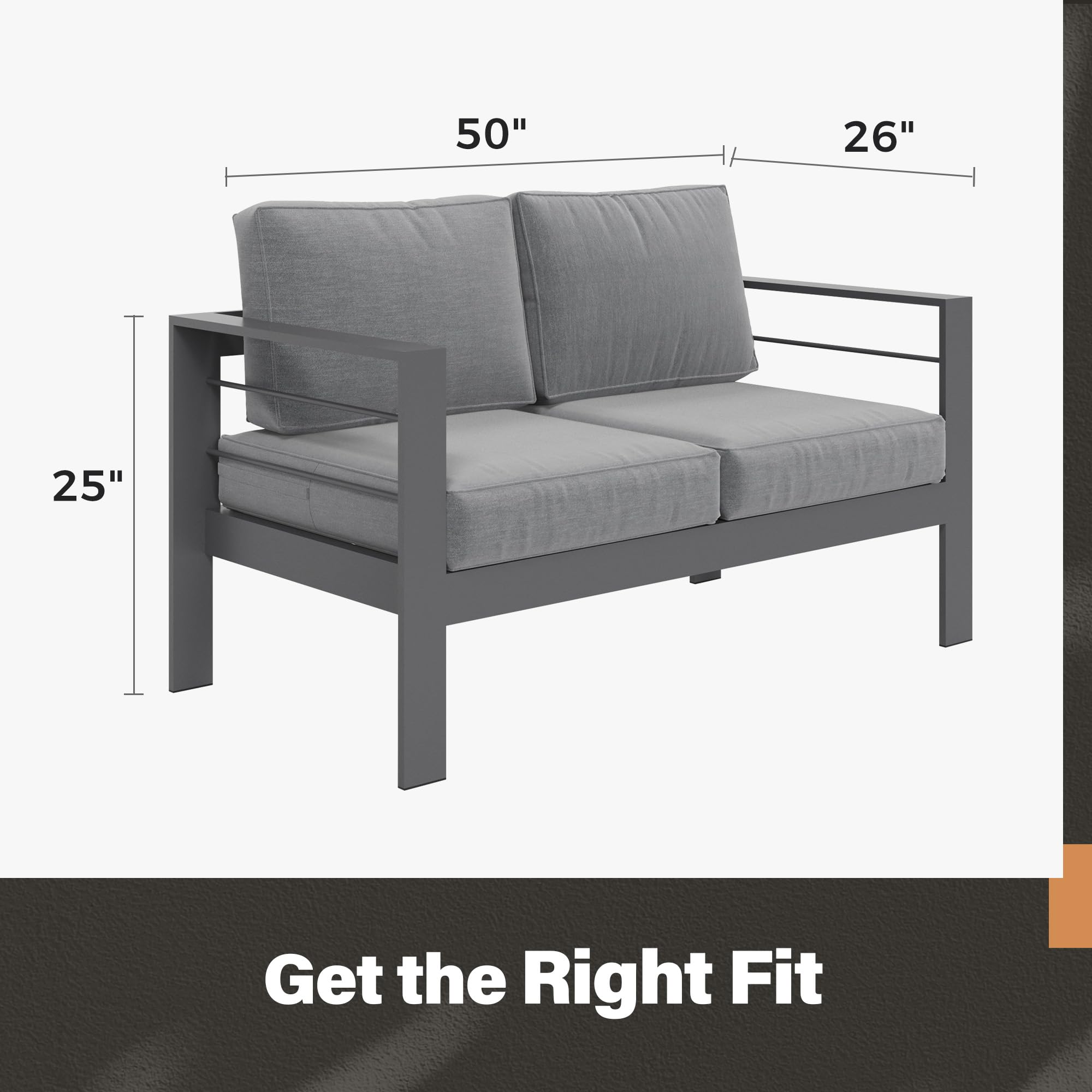 Patio Loverseat
