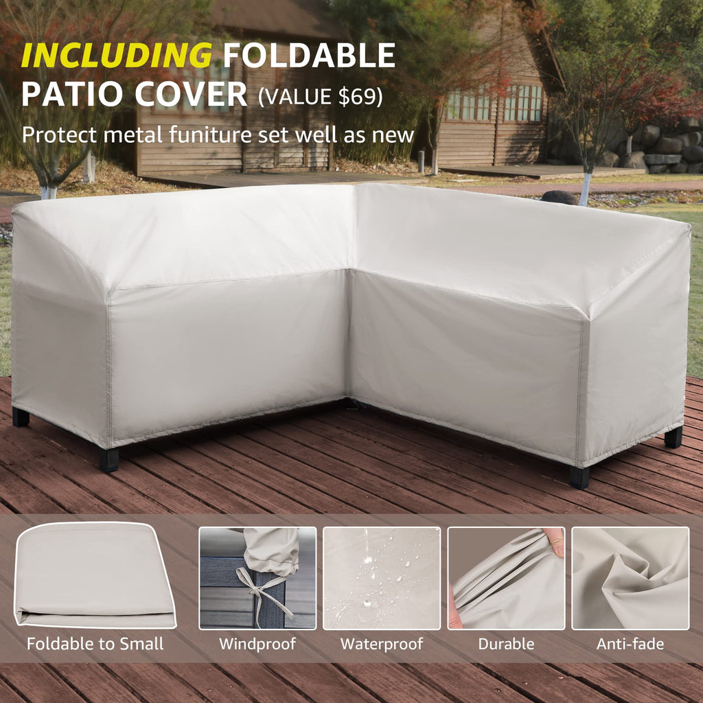 6pcs Outdoor Sectional