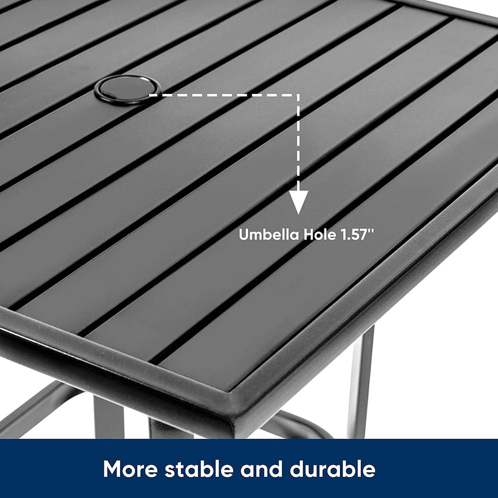 Patio Metal Bar Table