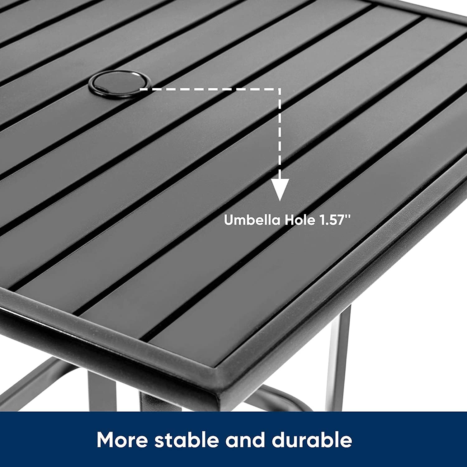 Patio Metal Bar Table