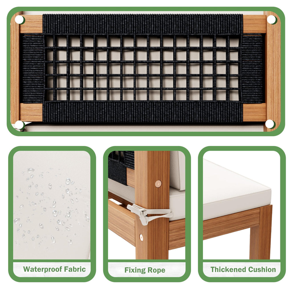 4pcs Outdoor Sectional