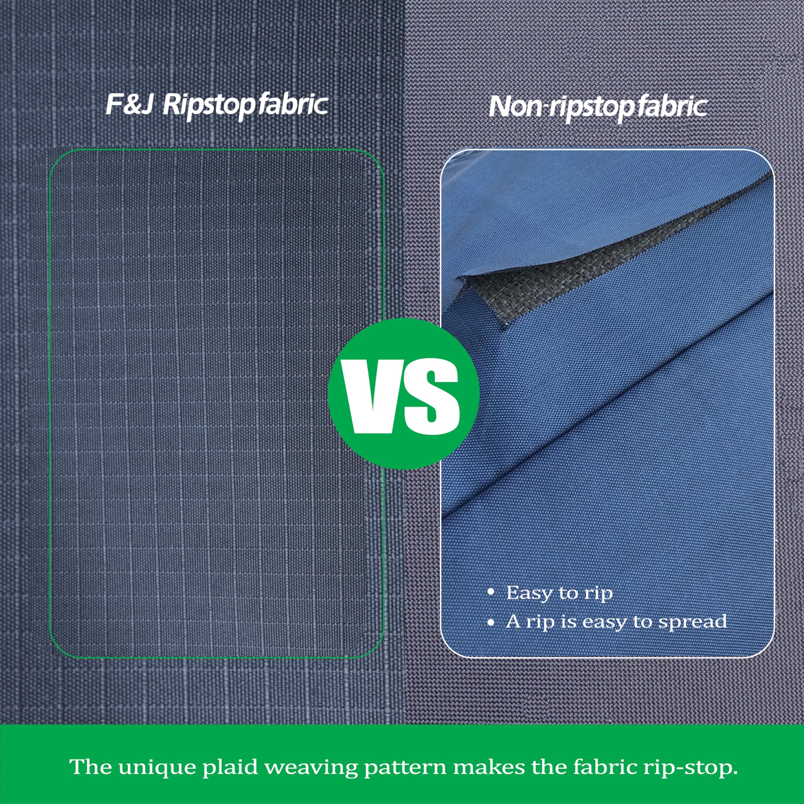 ADRERIC Outdoors Heavy Duty Waterproof Anti-UV Rip-stop Fabric Extra Large Patio Furniture Covers