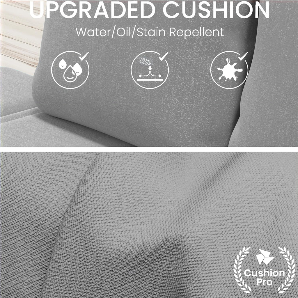 2 Person Patio Wicker Sofa & Lounger V25PF023