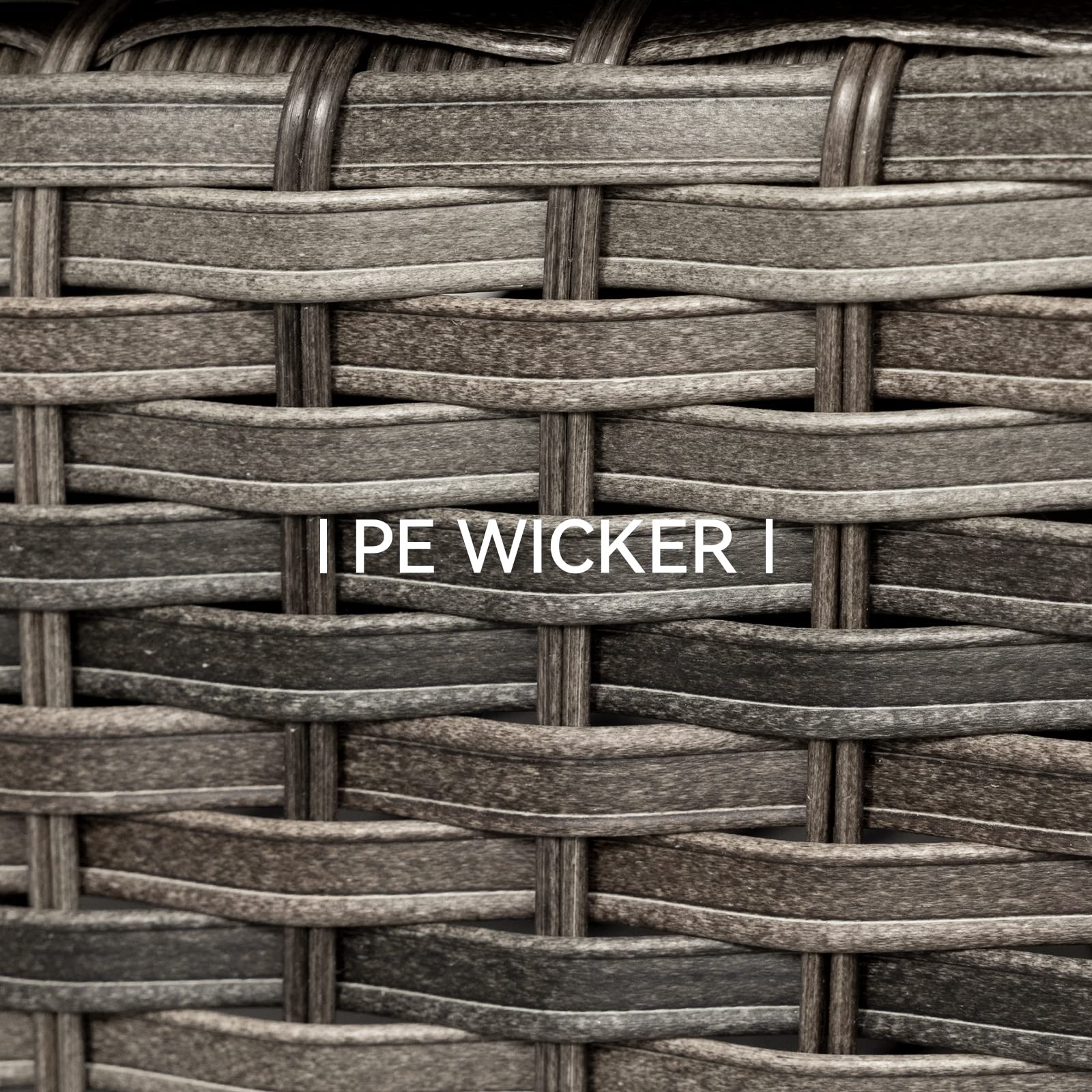 3 Person Patio Wicker Sofa V25PF025