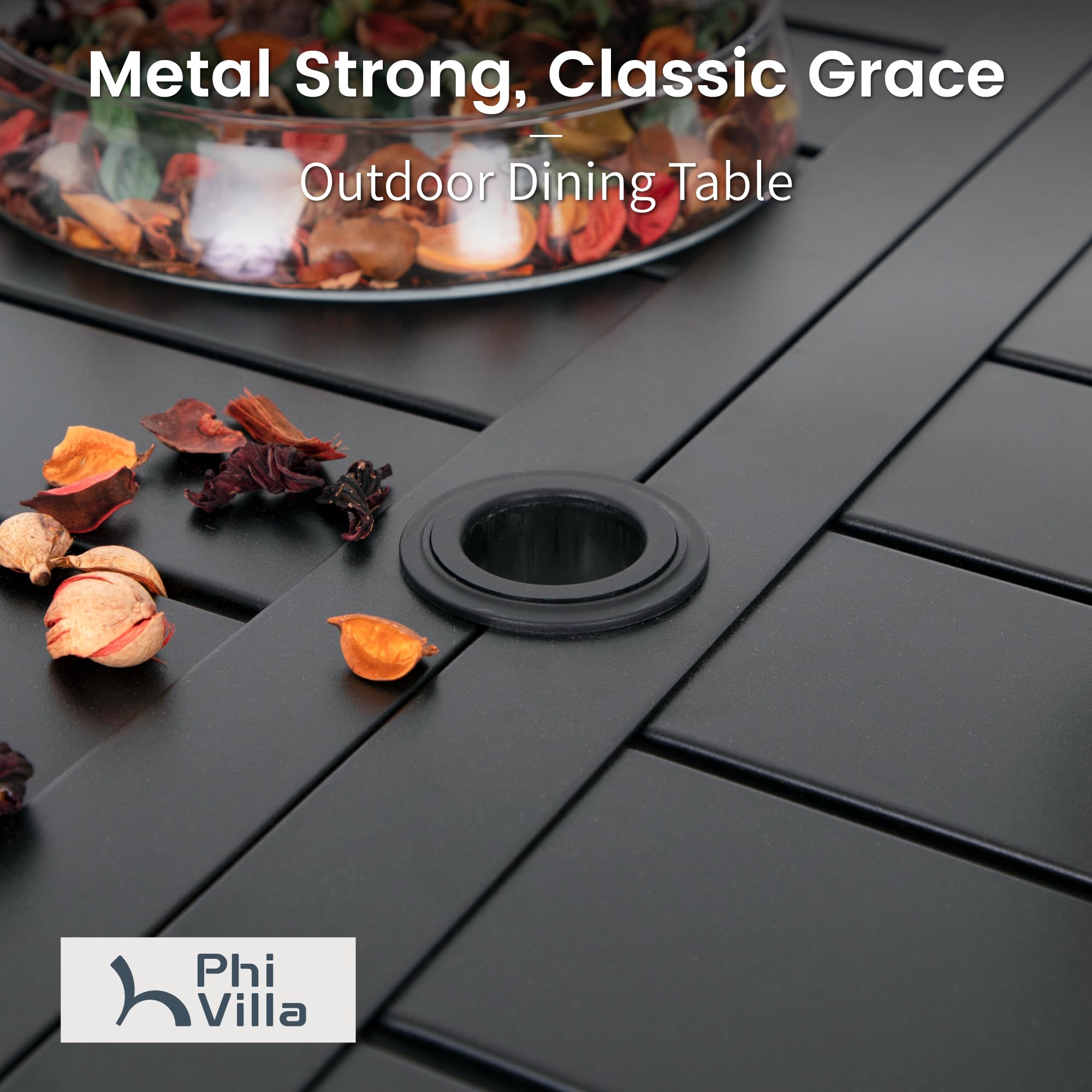 7pcs Patio Swival Dining Set