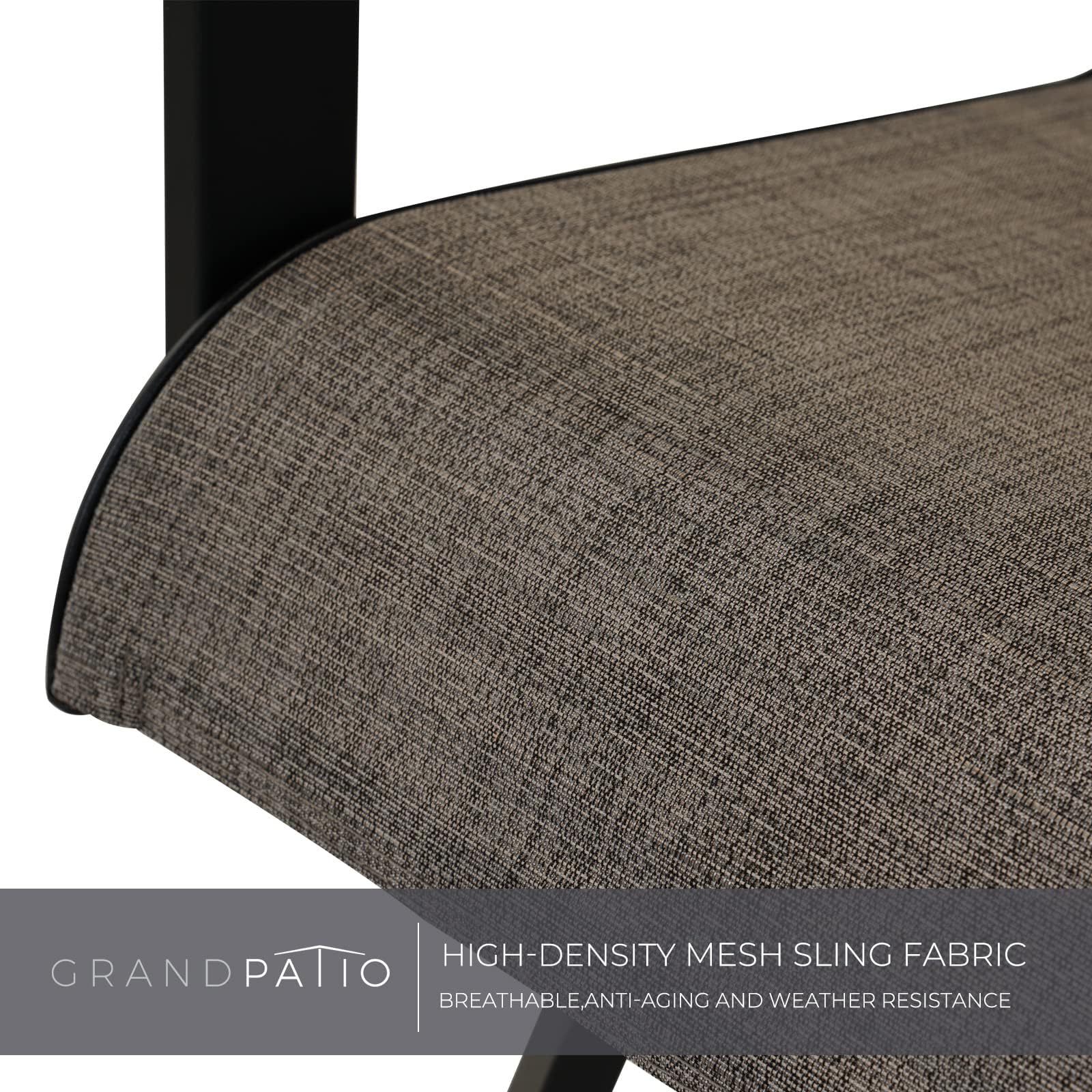 2pcs Patio Bar Swival Chairs